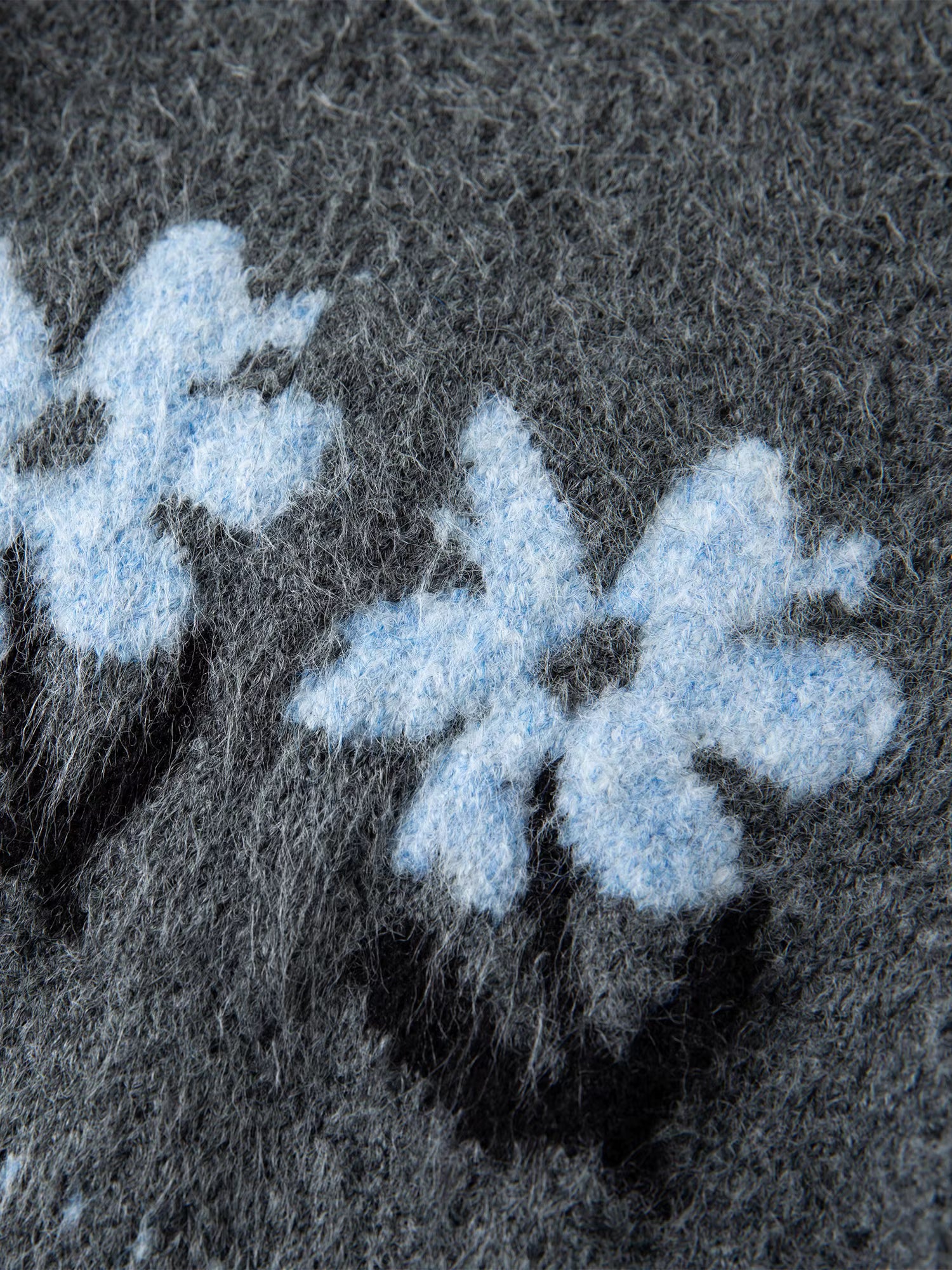 Winter 2025 Women's Floral Jacquard Knit Cardigan - Soft Lazy Style Open Front Sweater for Casual Comfort