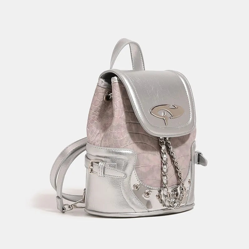Small Shoulder Backpack Bag School Ladies Casual New Leather Luxury Designer Classic Crossbody Bag High Quality Handbags Trendy