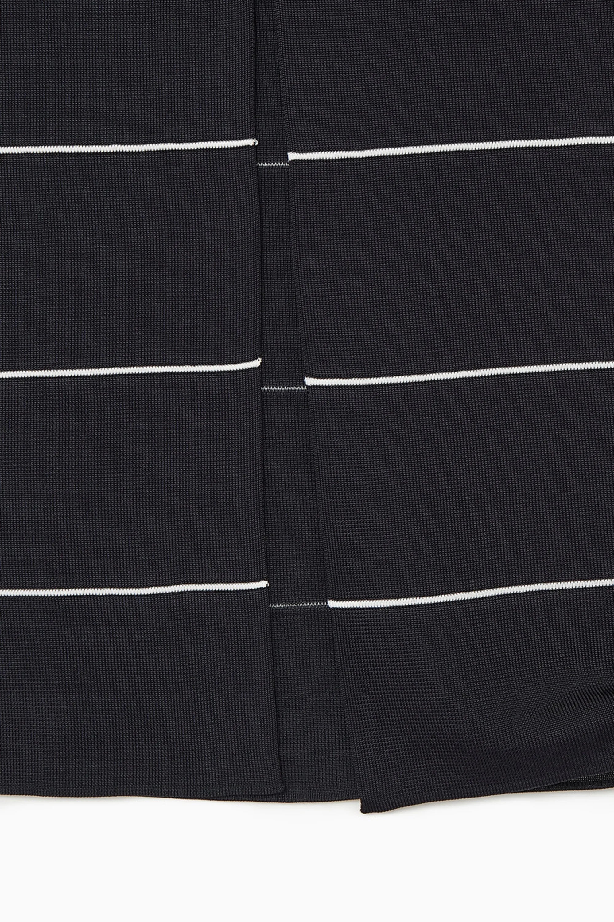 Ethereal MD 2024  new style of Women's casual slim-fit version thin stripe skirt