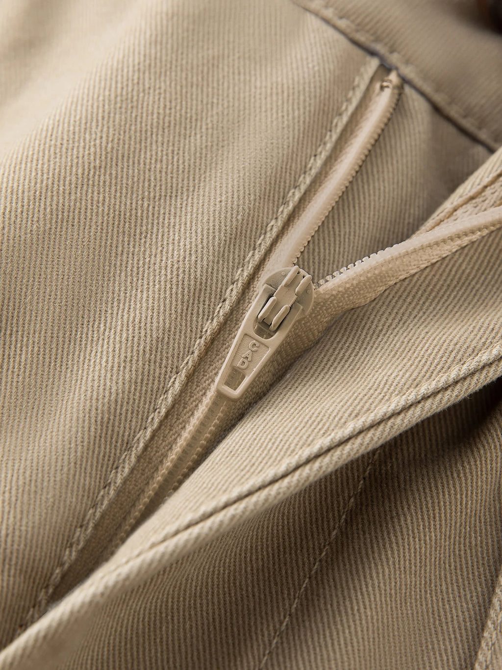 FSLE 2025 Women's Khaki Pants - Straight Leg Cotton Trousers Autumn Relaxed Fit Casual Vintage Style with Retro Design