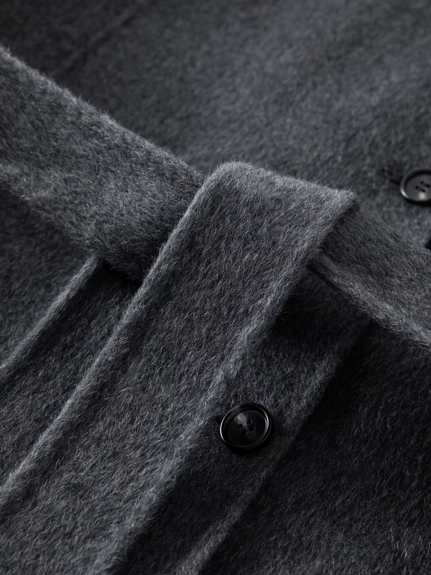 2025 New Women's Elegant Stand Collar 100% Wool Double-Faced Long Coat Diamond-Shaped Tailoring Autumn Winter Outerwear