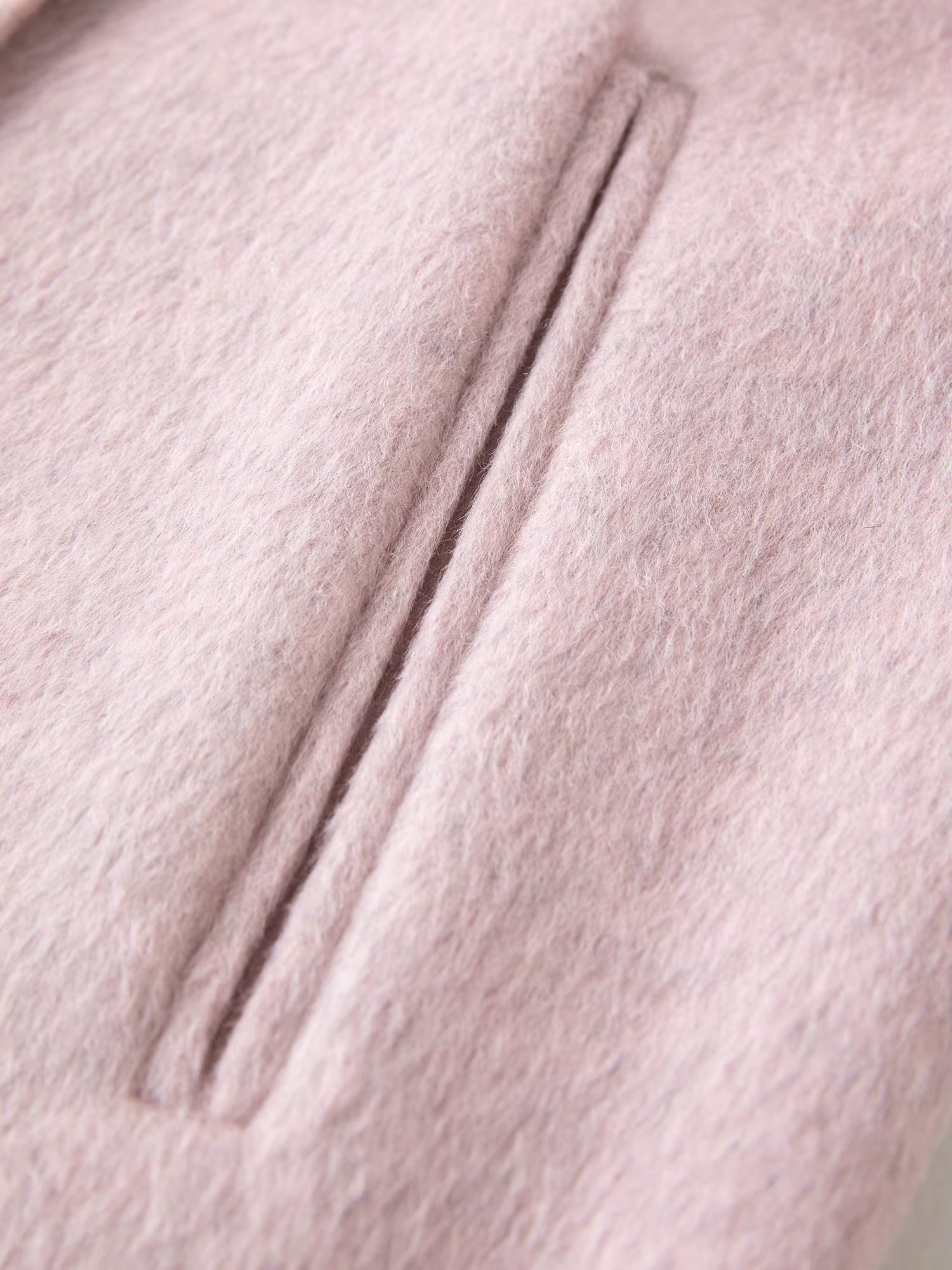 【Premium Series】Cashmere Luxury Casual Standalone Collar Elegant Double Faced Overcoat Women 2025 New Arrival Wool Coat