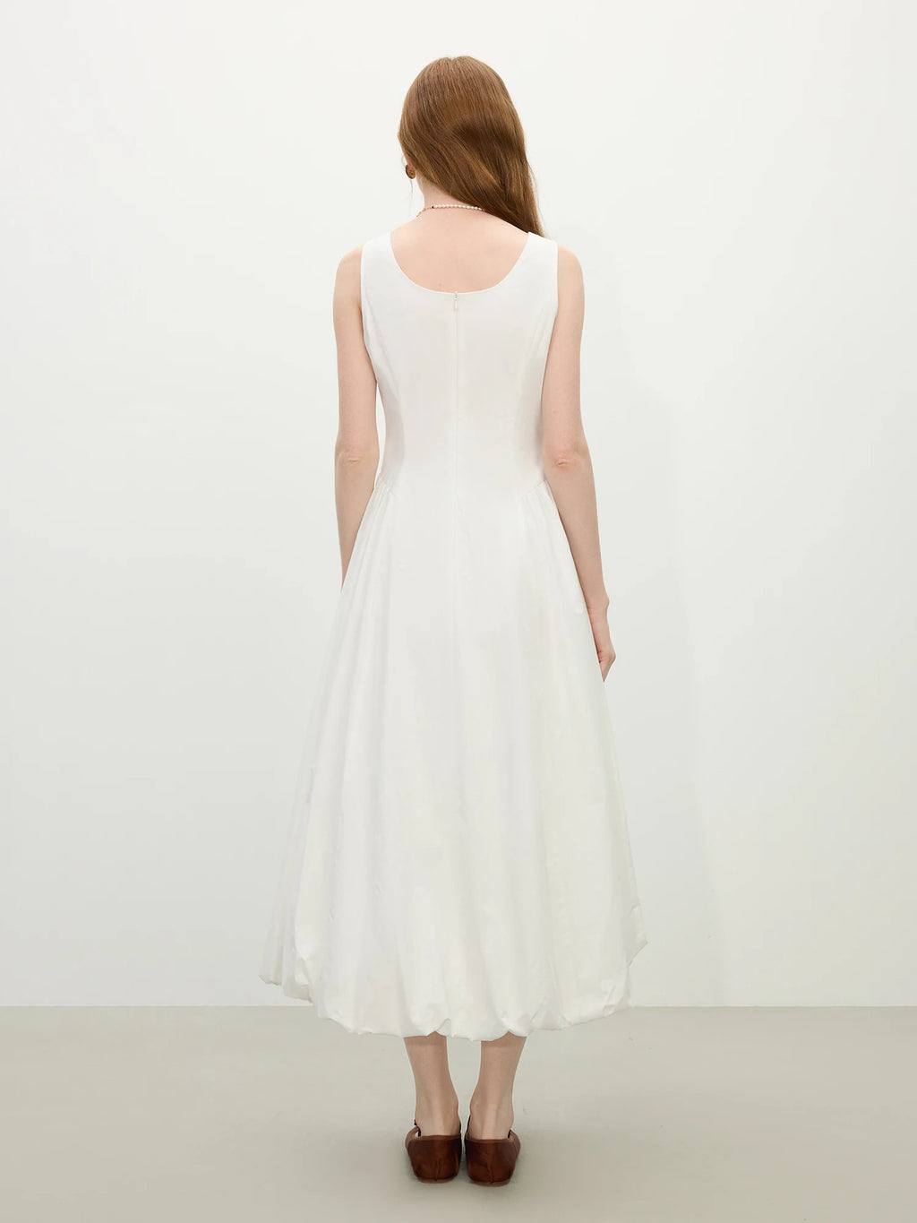 FSLE 【Two Length】Sweety Girly Long Dresses For Women 2025 Summer New Sleeveless Bud Chic Vest Dress