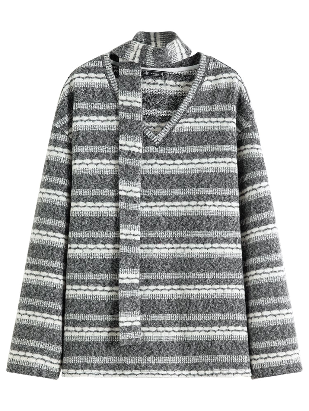 【Premium Series】temperament Striped V-neck Sweatshirt Suits Women's Winter 2025 New Style Shorts Sets Leisure