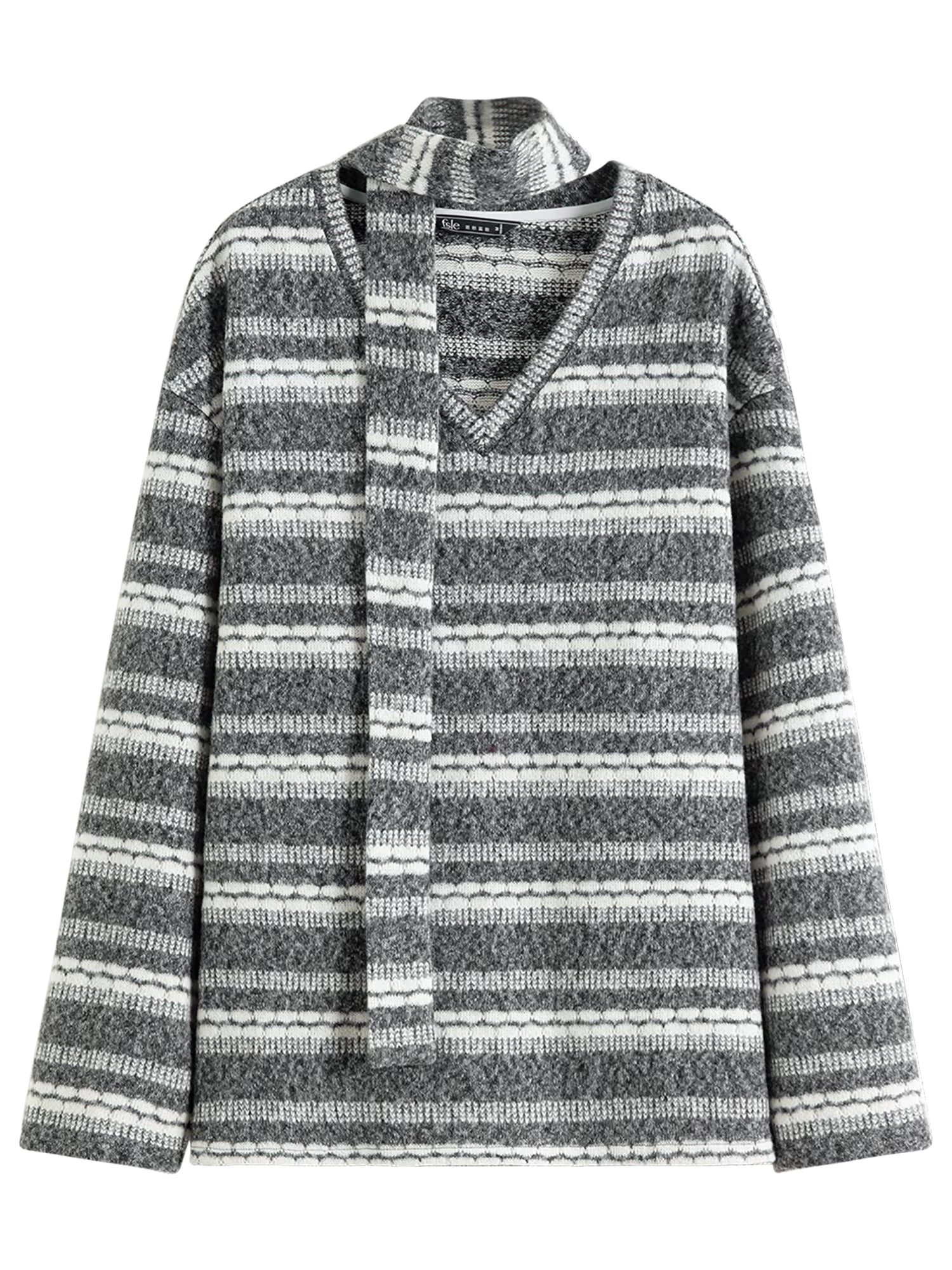 【Premium Series】temperament Striped V-neck Sweatshirt Suits Women's Winter 2025 New Style Shorts Sets Leisure