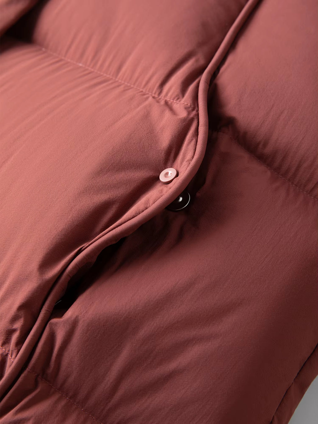 Puff Hooded Color Matching Knee-length Down Jacket Women's Winter 2025 New Cold-proof Warm Coats Simple Leisure