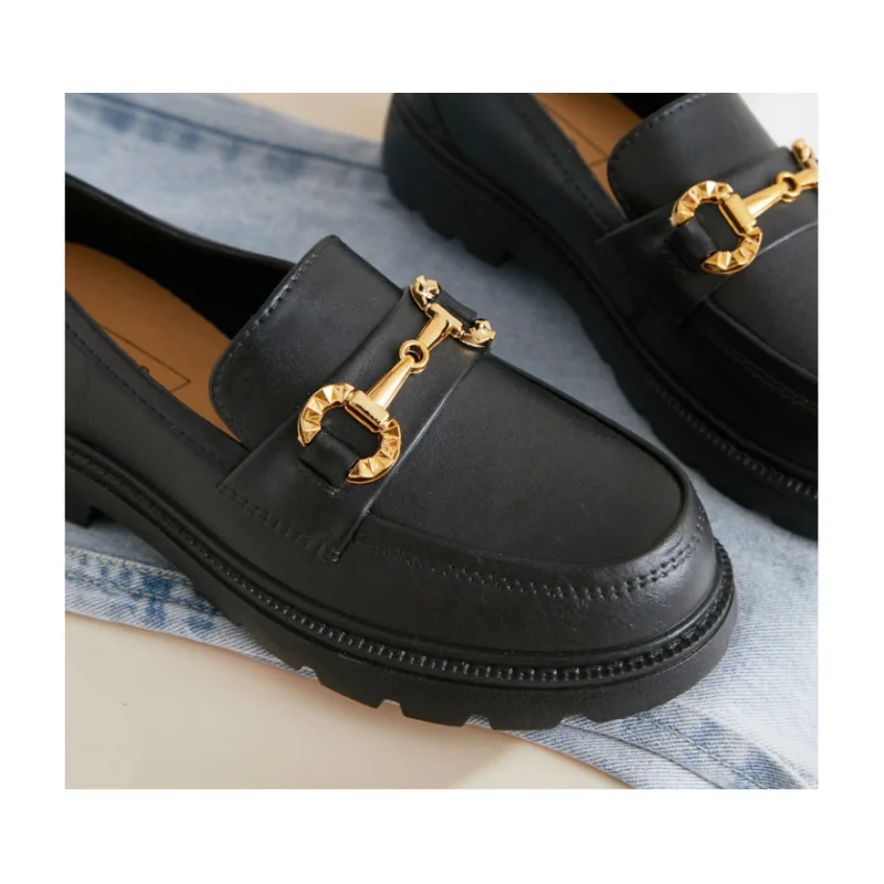 2024 Hot Women'S Shoes Low Heel Loafers Casual Ladies Shoes On Offer Flat Shoes Female Women'S Sandals Elegant And Fashion Shoes