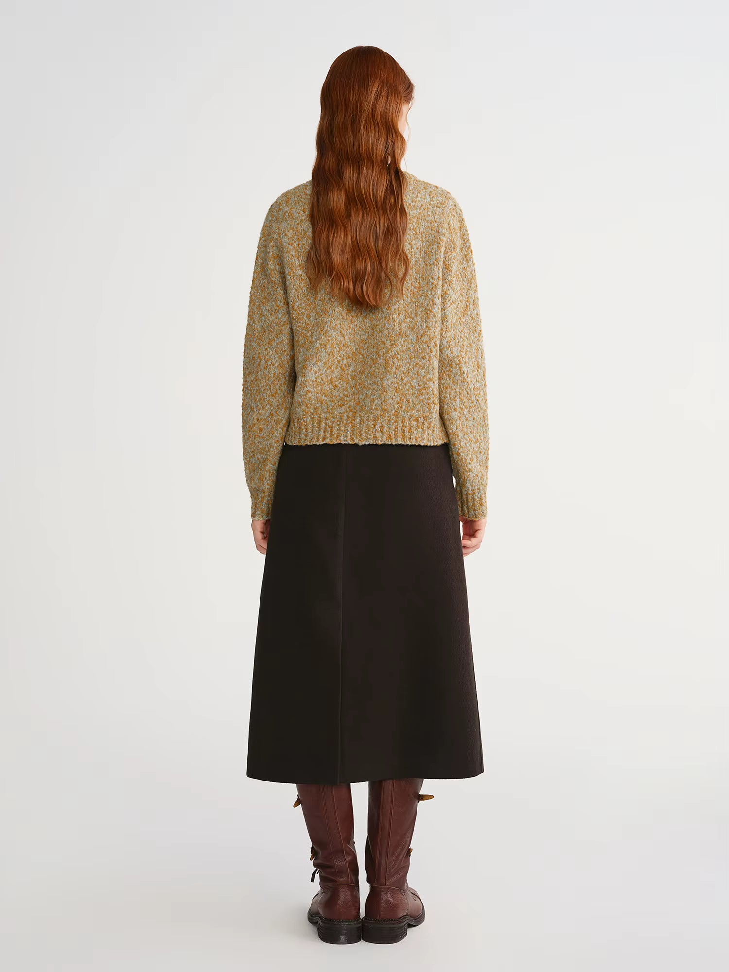 2025 Autumn Winter Women's Knit Cardigan - Aesthetic Cozy Open Front Sweater for Daily Casual Outfits