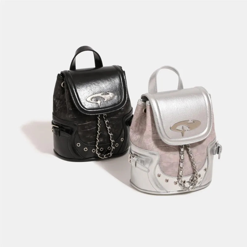 Small Shoulder Backpack Bag School Ladies Casual New Leather Luxury Designer Classic Crossbody Bag High Quality Handbags Trendy