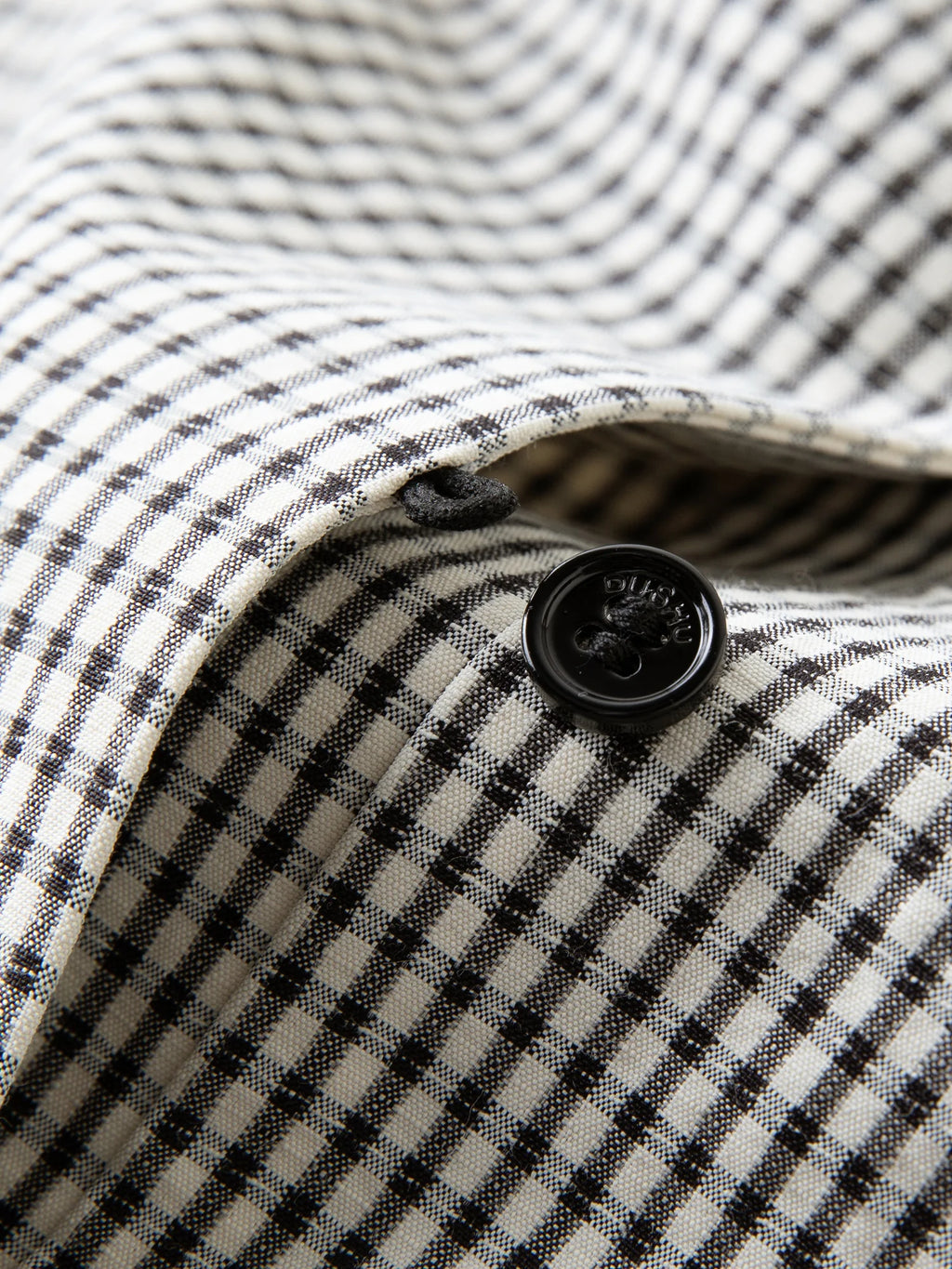 DUSHU Ruffled Plaid Shirt Women Age-reducing Early Autumn Women's Clothing 2025 New French Style Sweet Top