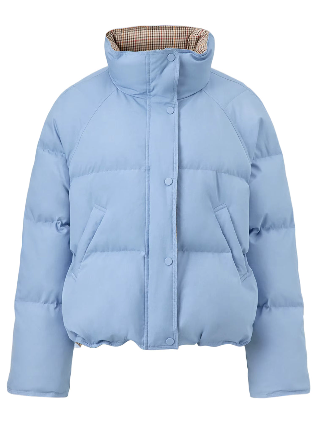 Double-sided Reversible Standing Collar Down Coat Women Crafted with Premium 90% White Duck Down Winter 2025 New Arrival