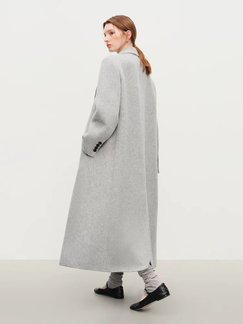 【Premium Series】 Cashmere Overcoat 2025 Winter Women's Relaxed Luxury Tailored Coat Suit Collar Winter Wool Long Coat