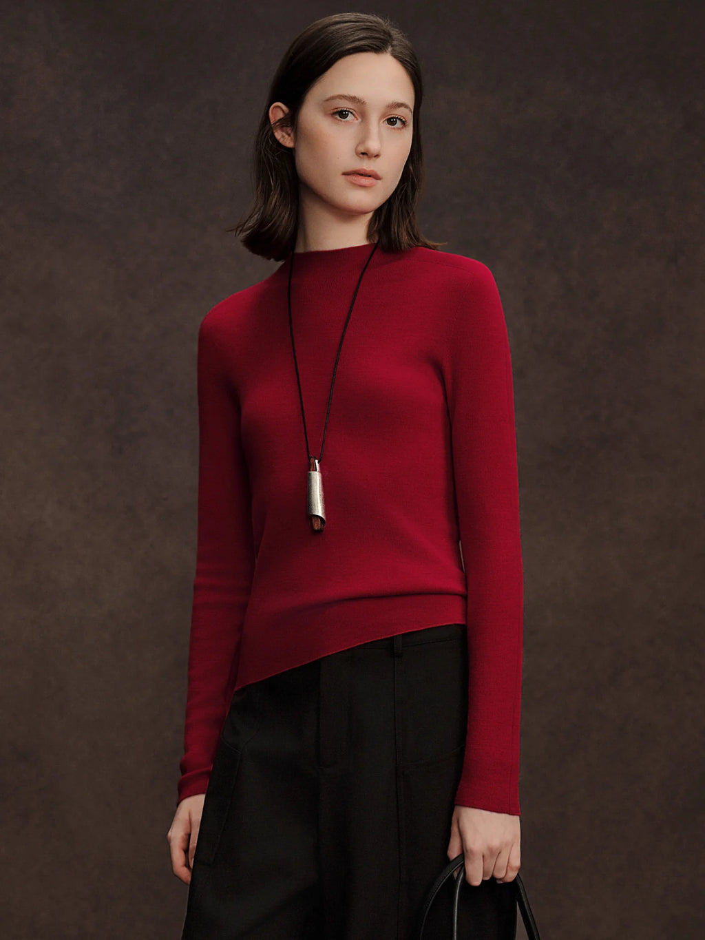 Seamless Half-high Collar Pure Wool Pullovers Women Plus Size Autumn Winter Bottoming Sweater Solid Soft Breathable Tops