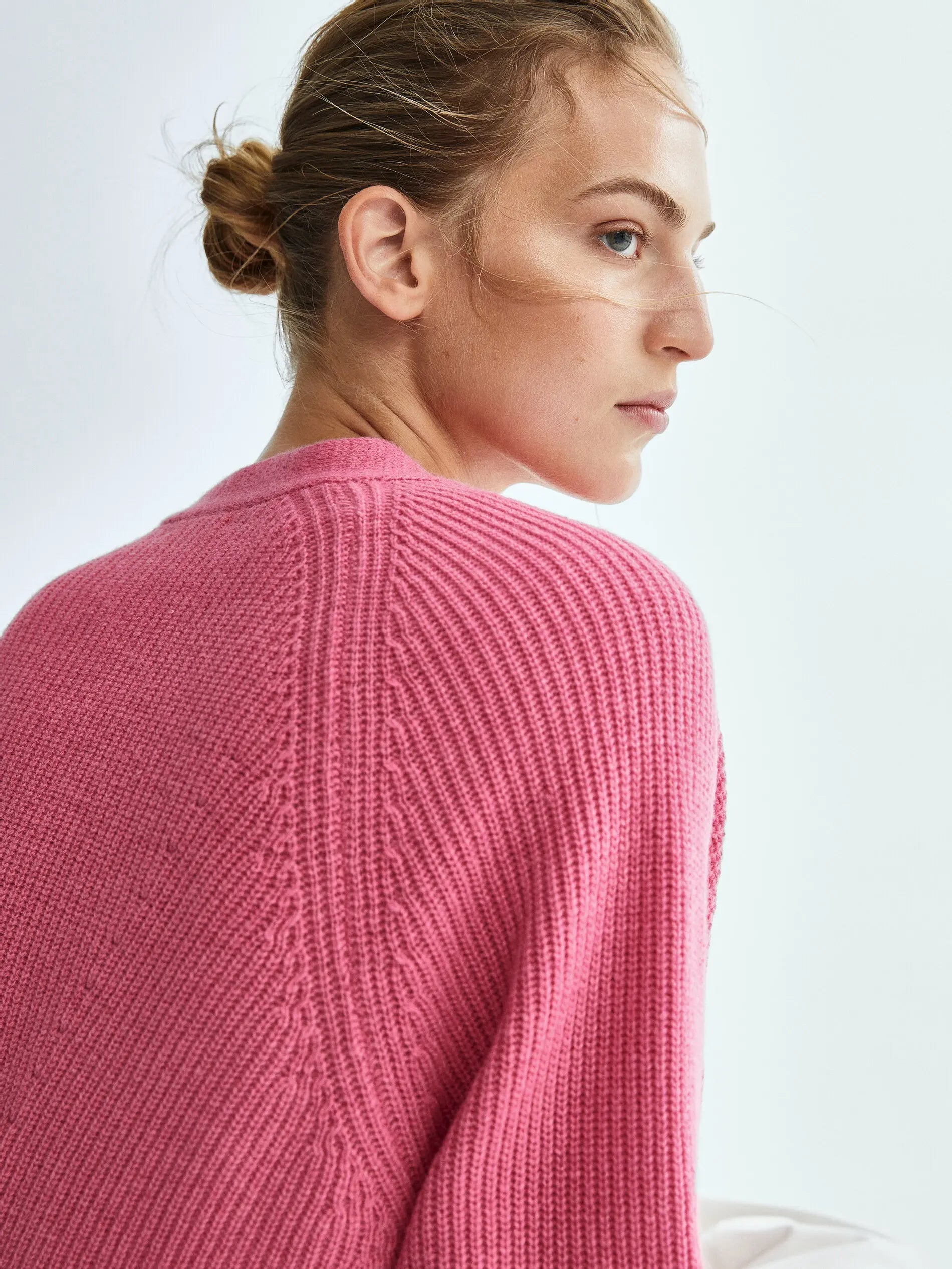 Ethereal MD 2024  autumn new style of Fashion Women's casual rib knit top cardigan