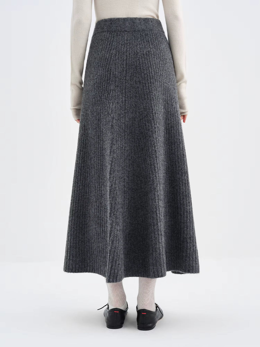 Fall 2025 Winter New Arrival Elegant Knitwear Twisted Knit Sweater and Skirt Two-Piece Outfit Sweater and Long Skirts Sets