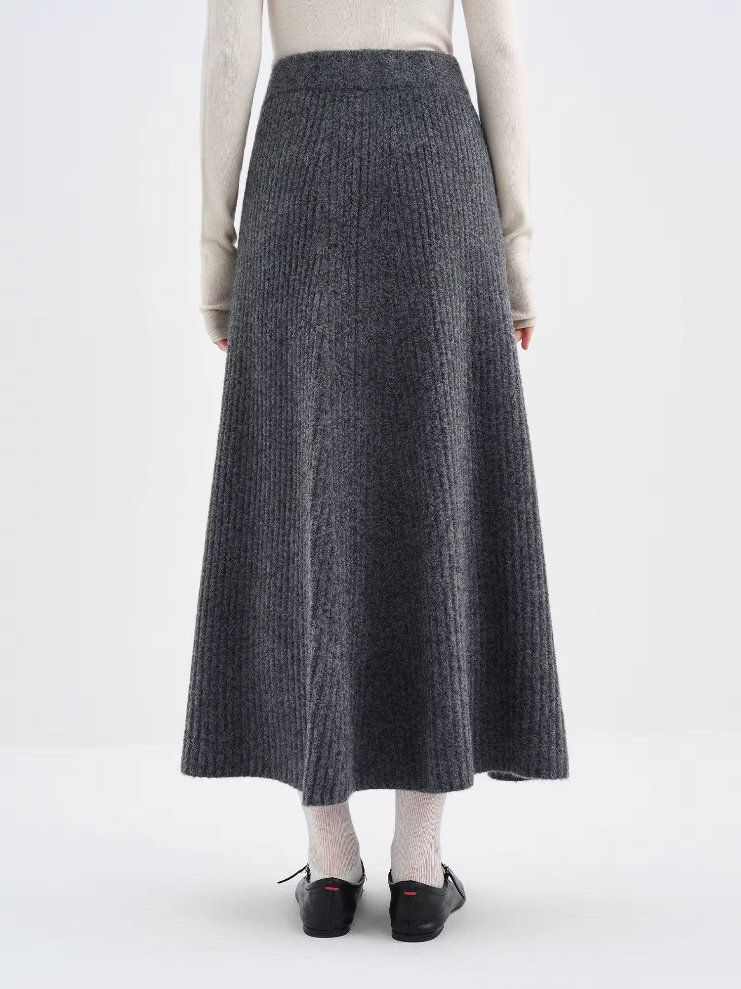 Fall 2025 Winter New Arrival Elegant Knitwear Twisted Knit Sweater and Skirt Two-Piece Outfit Sweater and Long Skirts Sets