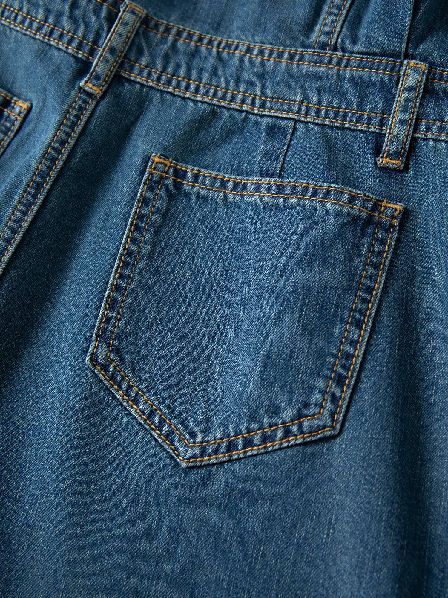 2026 Spring Women's Retro Turn-Down Collar Denim Jumpsuit - Classic Commute Style Wide Leg Overall for Office Daily Wear