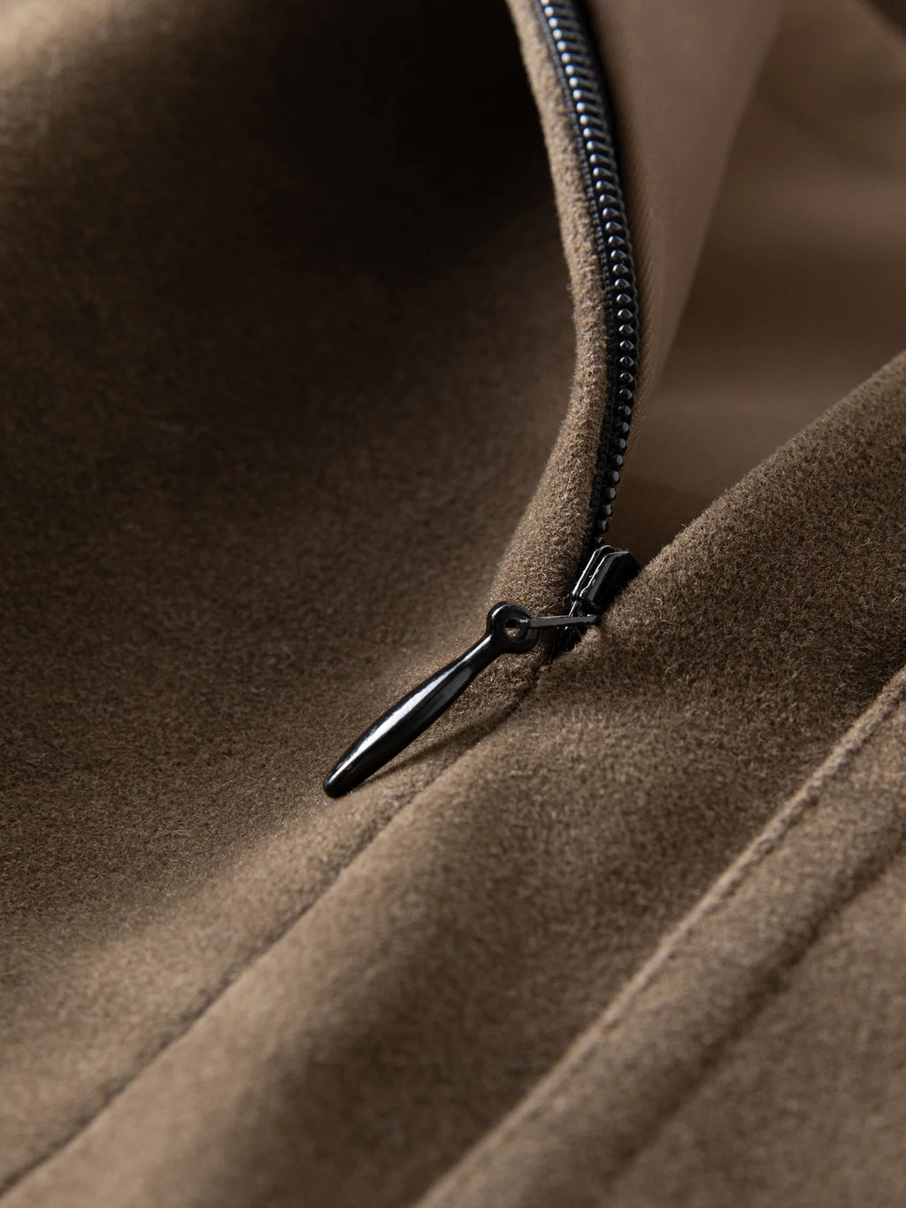 FSLE【Premium Series】2025 Women's Faux Suede Embroidered Jacket - Retro Inspired Stand Collar Short Coat Casual Office