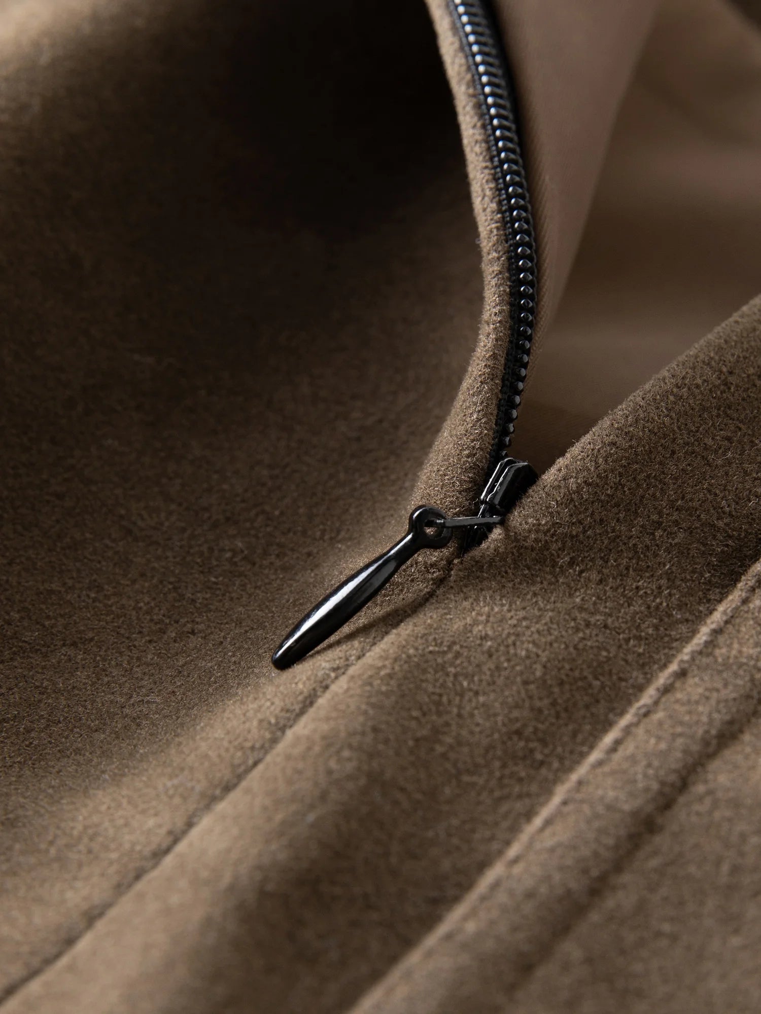 FSLE【Premium Series】2025 Women's Faux Suede Embroidered Jacket - Retro Inspired Stand Collar Short Coat Casual Office