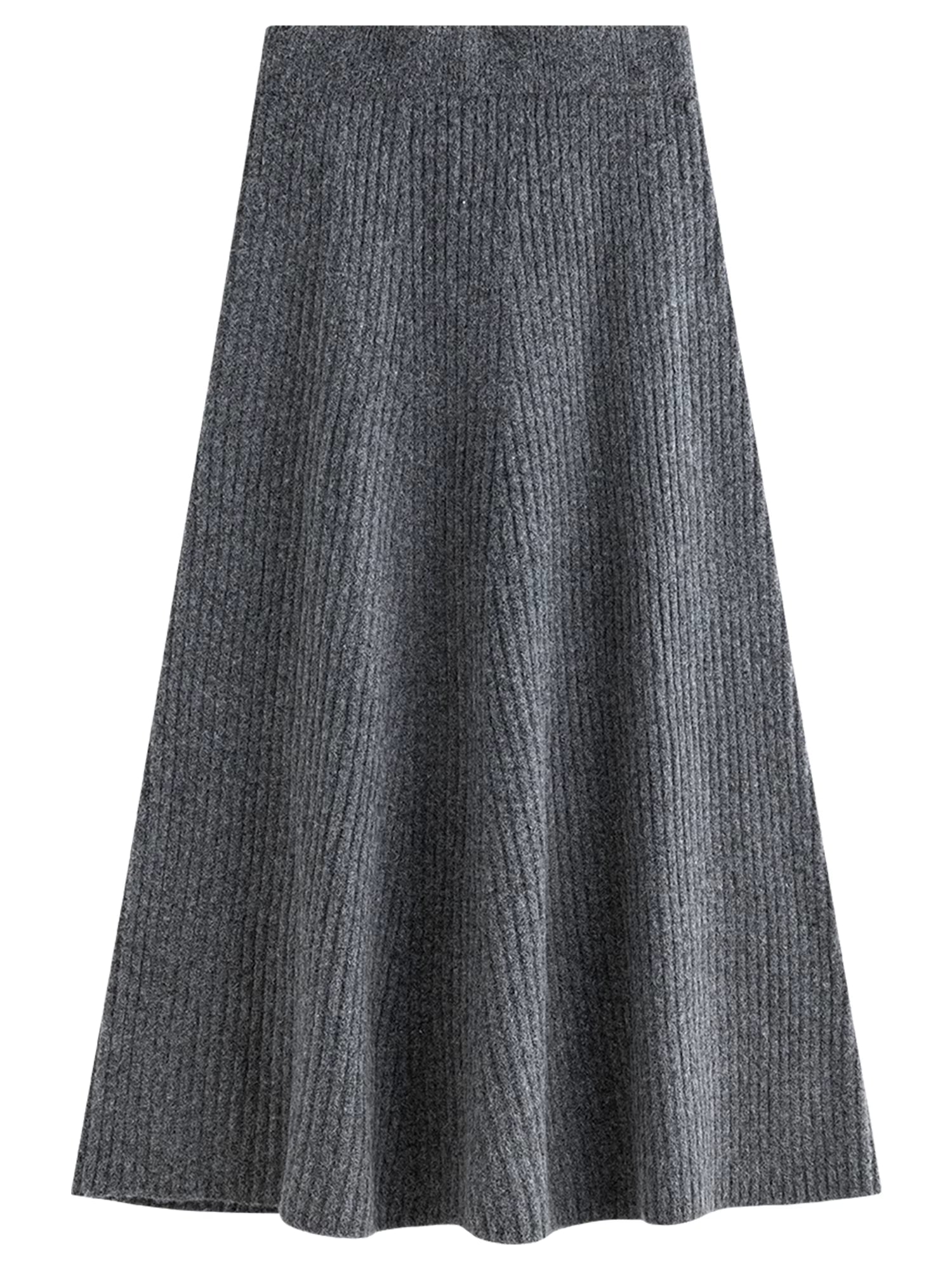 Fall 2025 Winter New Arrival Elegant Knitwear Twisted Knit Sweater and Skirt Two-Piece Outfit Sweater and Long Skirts Sets