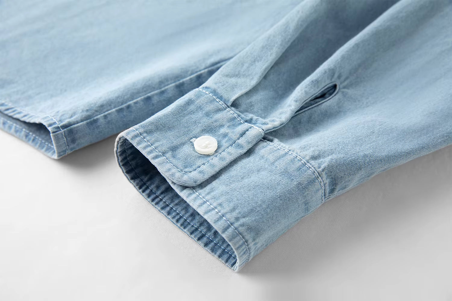 Plus Size Women's Denim Shirt with Bear Embroidery American Retro Style Autumn Winter 2025 Slimming Fit Casual Top Blouse