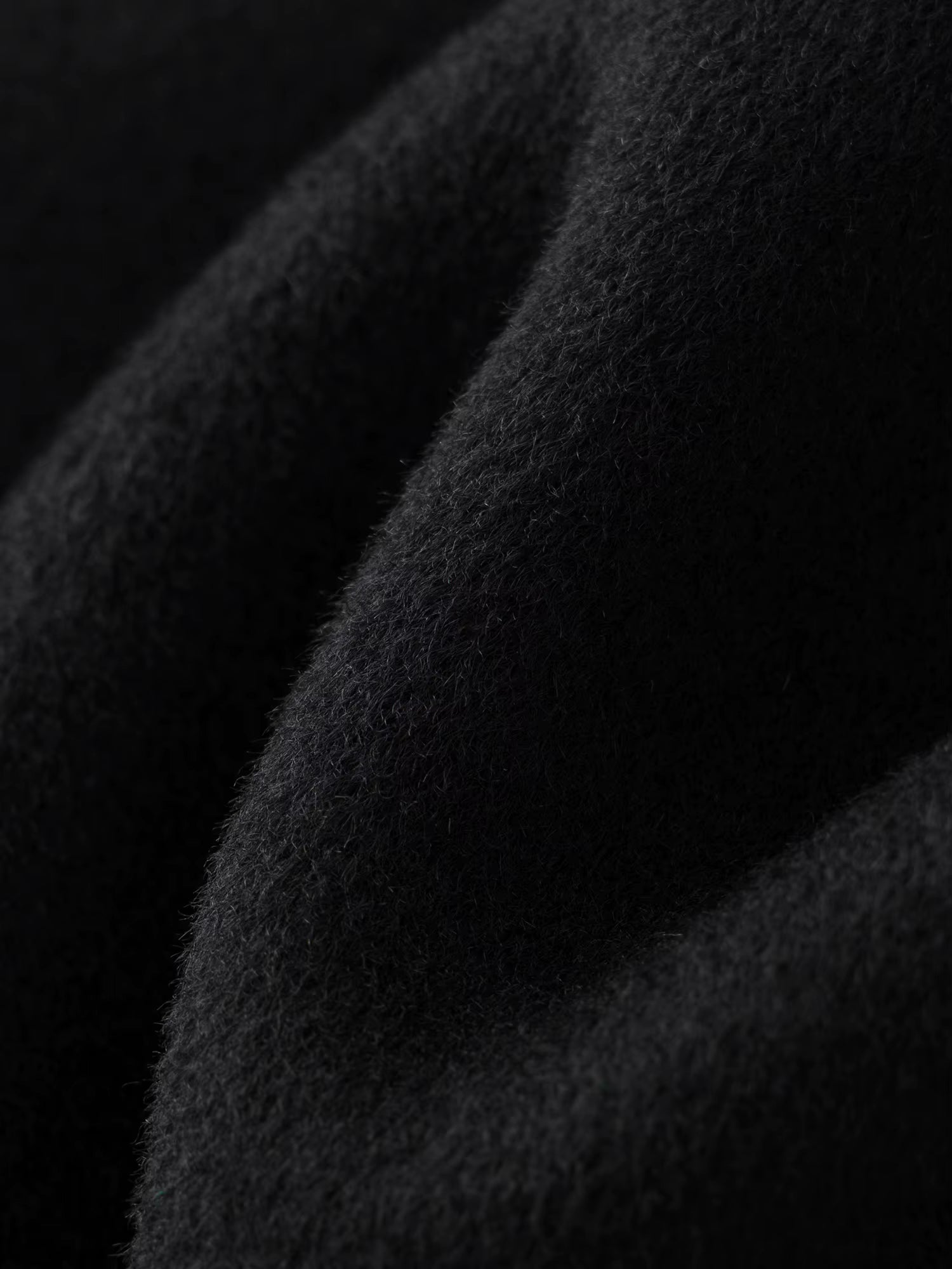 Elegant Sets Women Winter Cropped Black Coats Skirt Suit Peter Pan Collar Woolen Jacket Age-reducing Temperament French