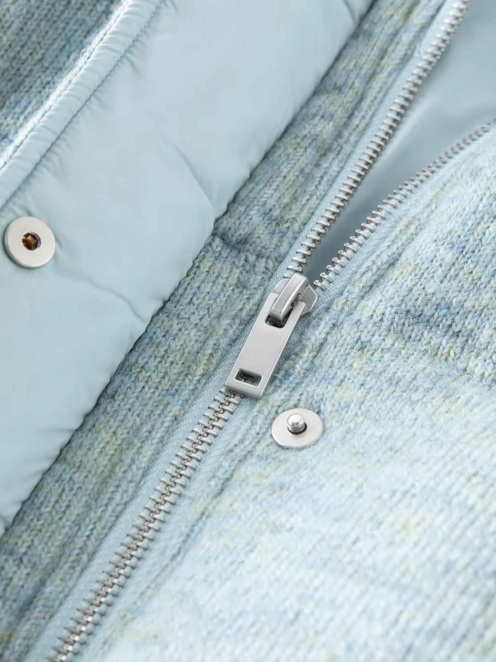 Short Knit Fabric Down Jacket Women Stylish Design Winter Outerwear 2025 Autumn Winter New Arrival Collection Down Coats