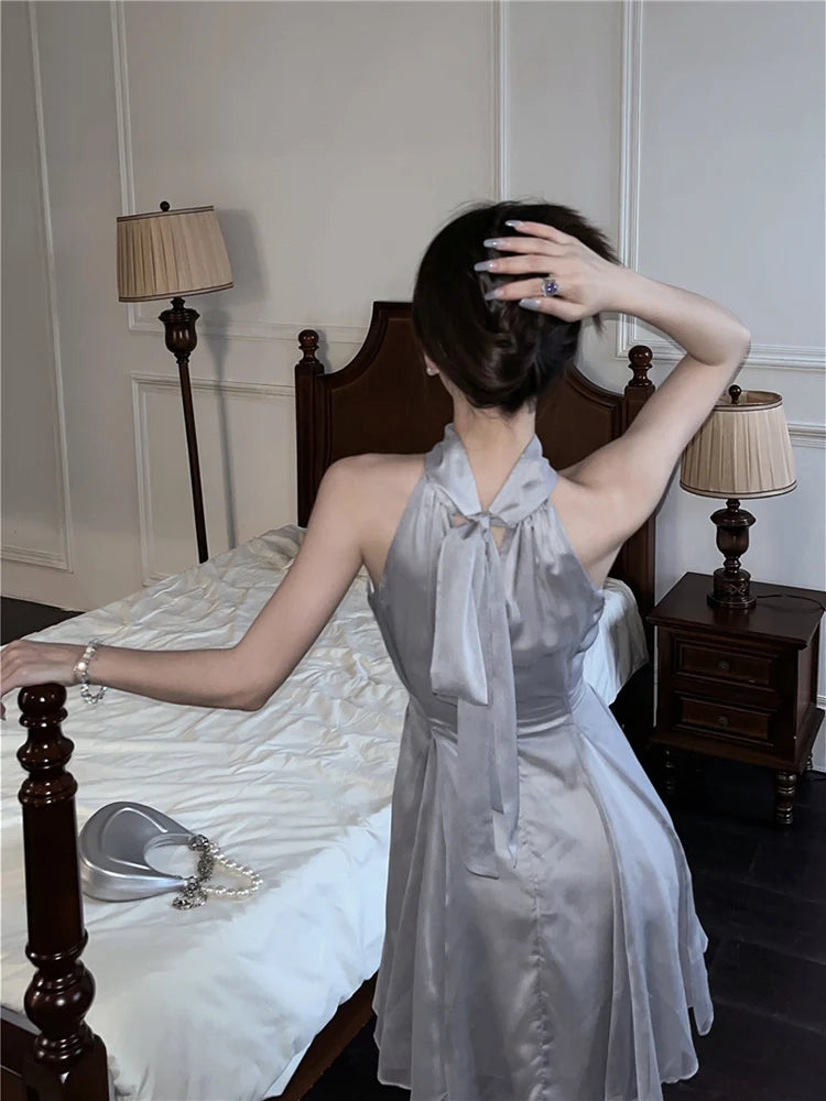 Dresses for Women 2023 Y2k Vintage Dress Chic Woman Evening Dress Korean Fashion Women's Summer Elegant Party Sexy