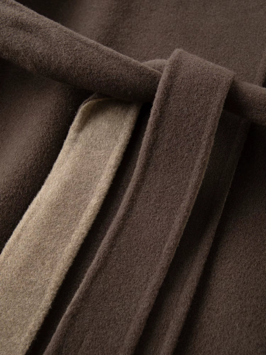 【Premium Series】 Stylish Luxury Cashmere Overcoat & Cozy Women's Scarf Double-Faced Tweed Outerwear for 2025 Winter