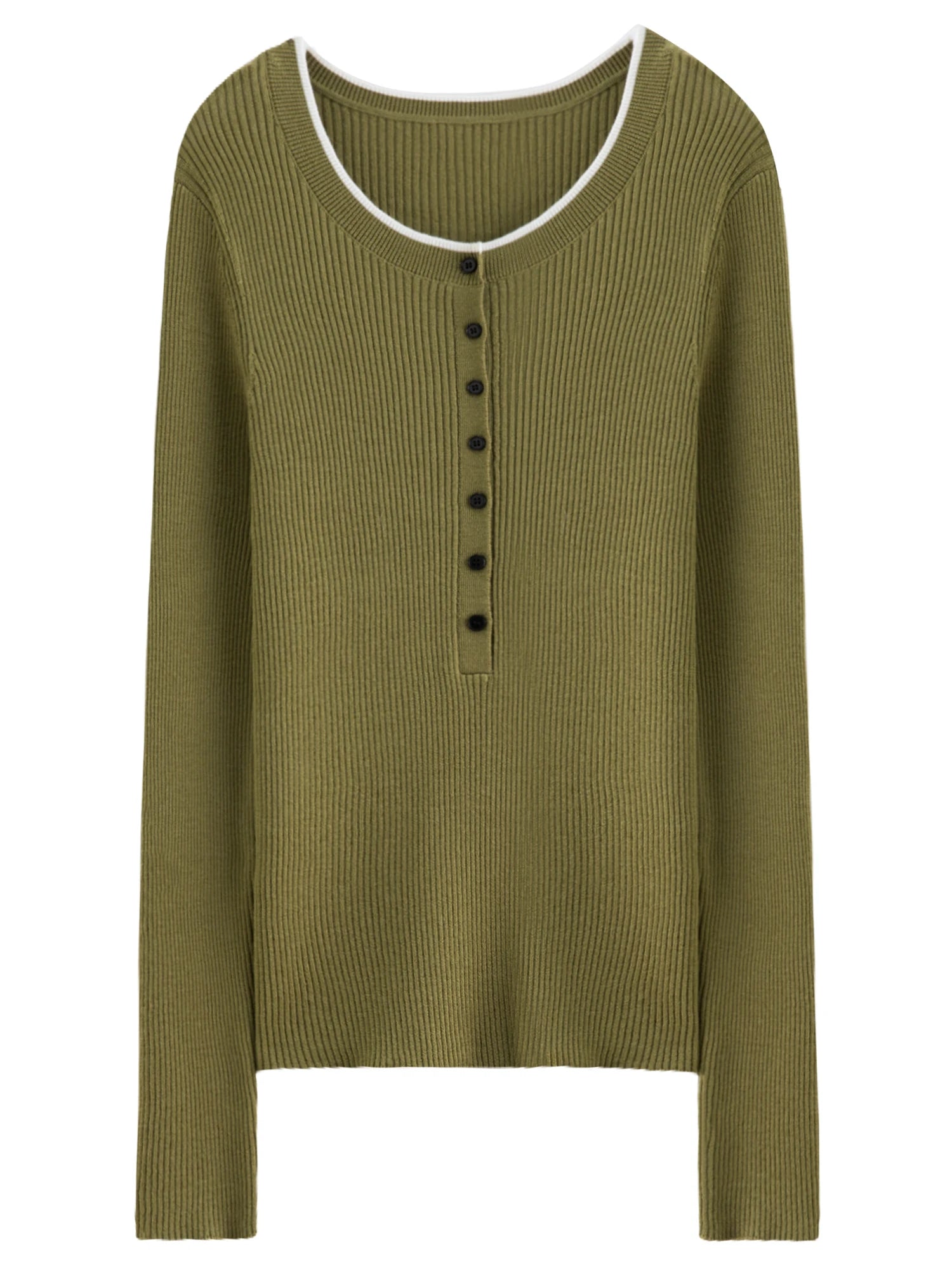 DUSHU Plus Size Women Ribbed Knit Sweater 100% Merino Wool Slimming Casual Pullover Various Colors Fall Winter 2025 New Arrival