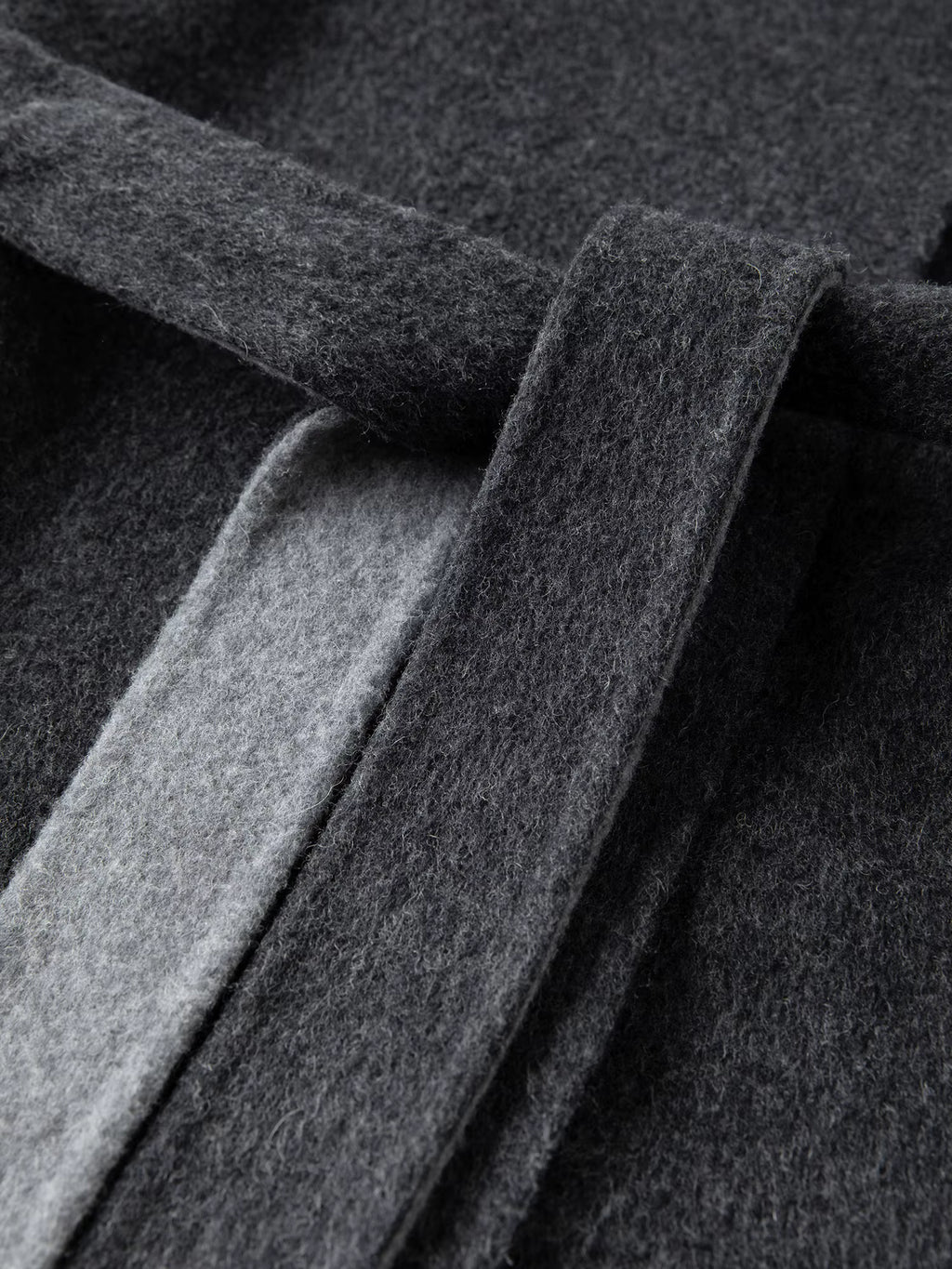 【Premium Series】 Stylish Luxury Cashmere Overcoat & Cozy Women's Scarf Double-Faced Tweed Outerwear for 2025 Winter