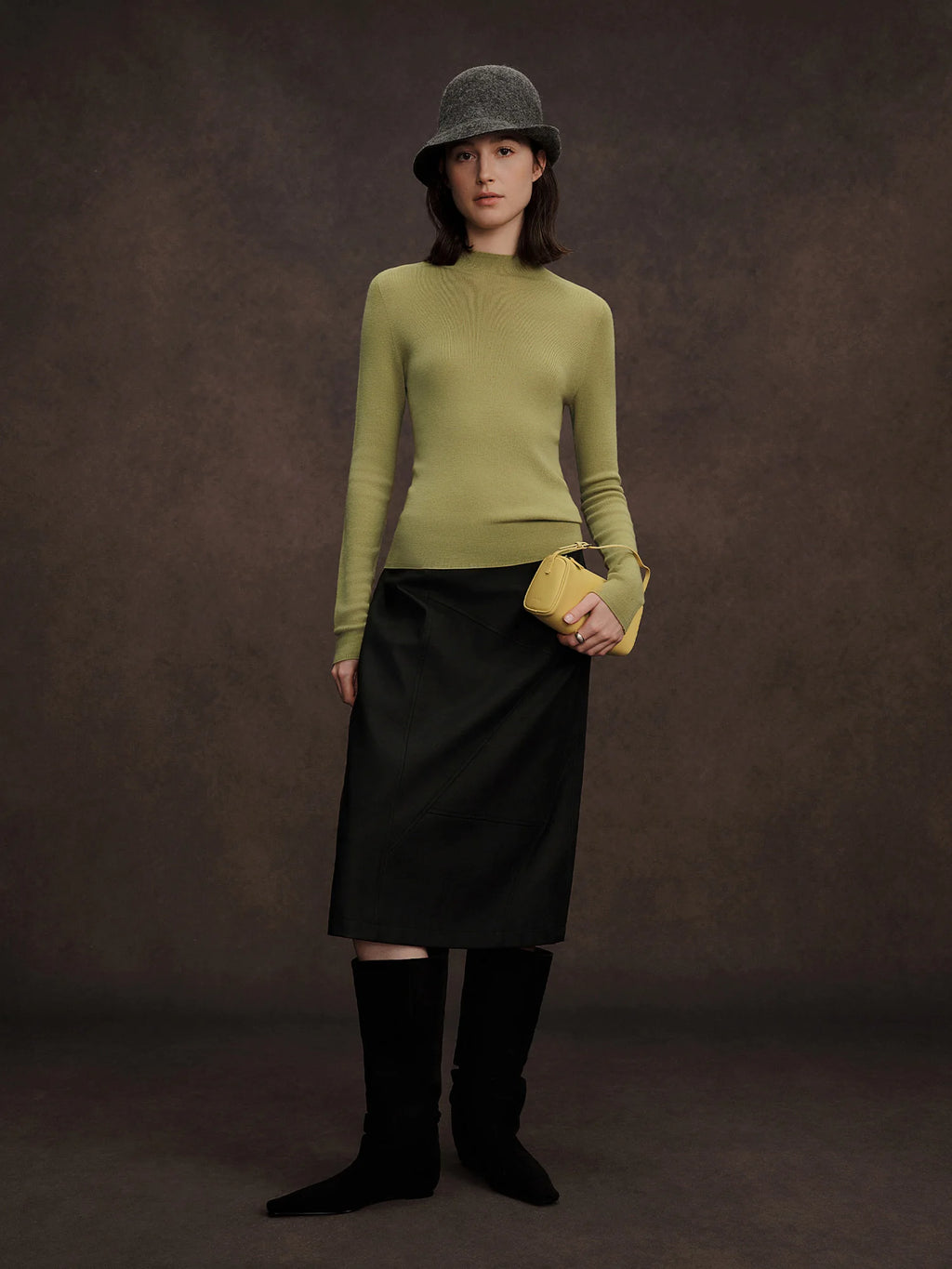 Seamless Half-high Collar Pure Wool Pullovers Women Plus Size Autumn Winter Bottoming Sweater Solid Soft Breathable Tops