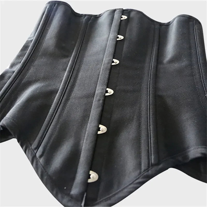 Corsets Bustiers Top Gothic Slimming Corset Long Torso Steel Bones Underbust Curve Shaper Body Shapewear Plus Size