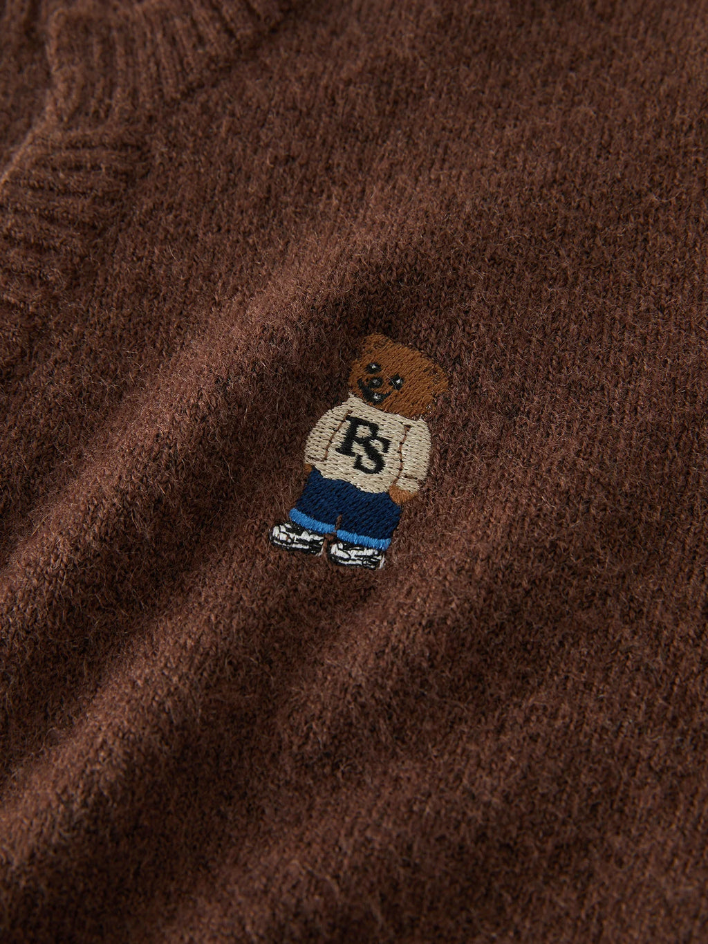 FSLE 18.9% Sheep Wool Fake Two Pieces Sweater College Style Women Knit Pullover 2024 Autumn Winter New Design Sweater 24FS14021