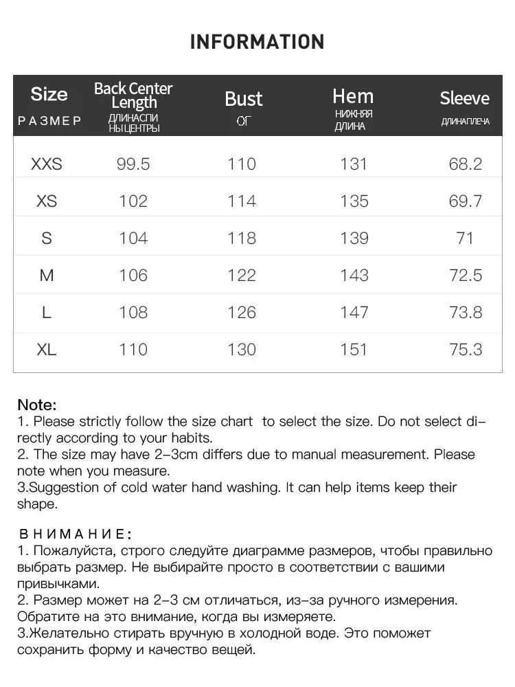 FSLE 204G Filling Capacity Winter Thicken Women Long White Down Jackets Detachable Hooded Commuter Black Mid-Length Female Coats