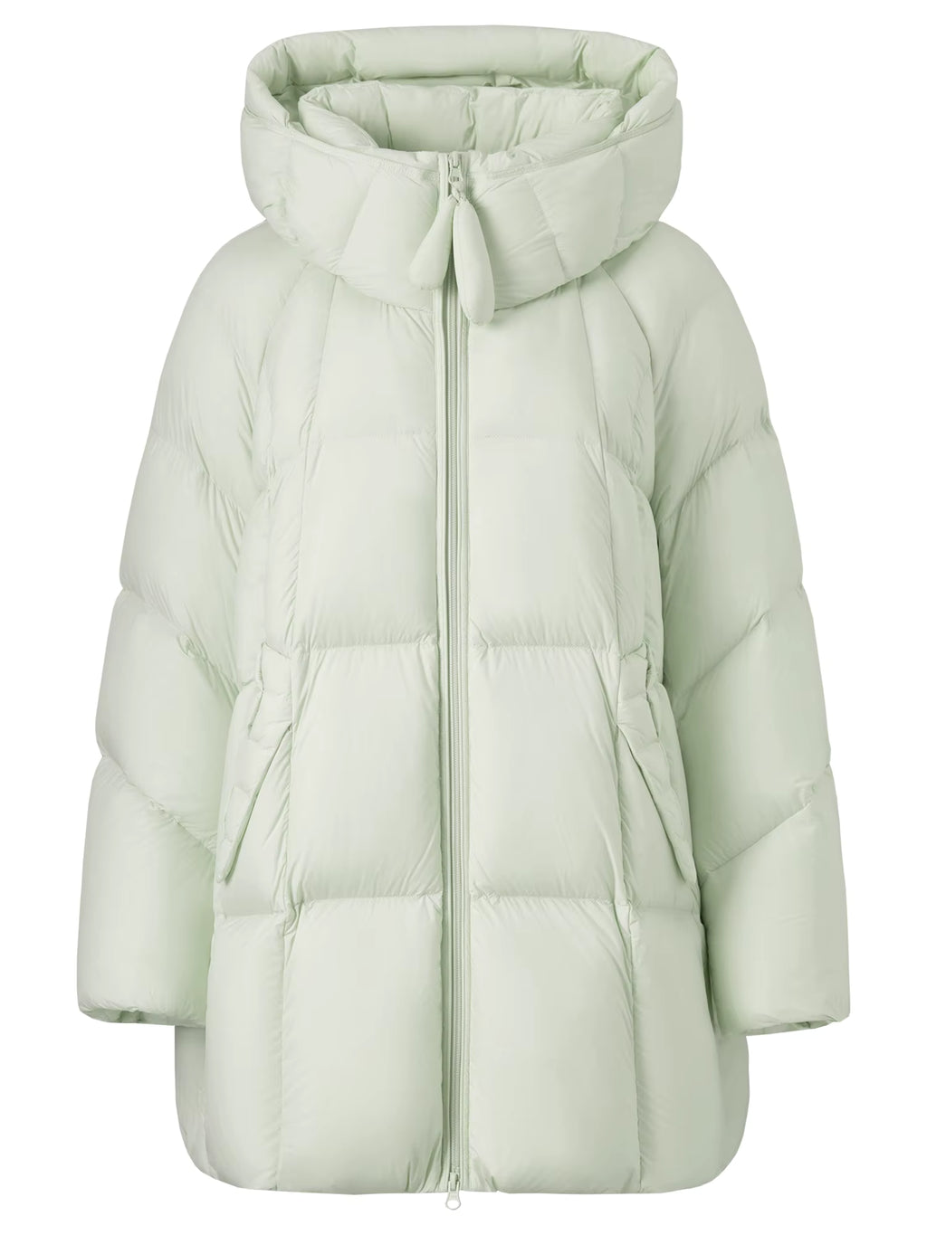 Ultra Light Puffy Long Down Coat for Women Winter 2025 New Hooded Down Filled Jacket Warm Winter Parkas Oversized Outdoor