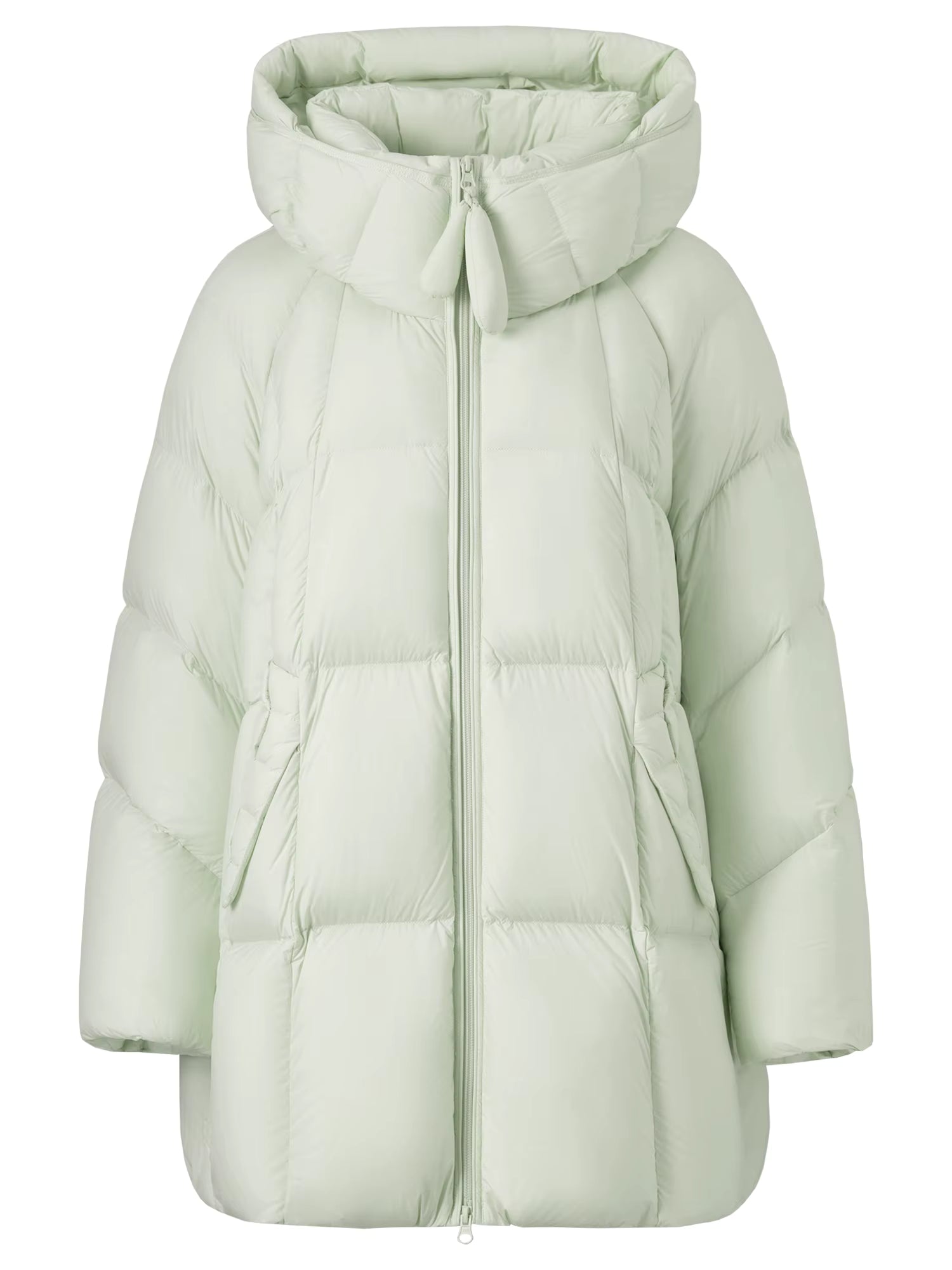 Ultra Light Puffy Long Down Coat for Women Winter 2025 New Hooded Down Filled Jacket Warm Winter Parkas Oversized Outdoor