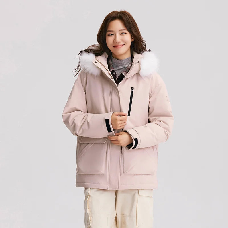 Semir Down Jacket Women Mid-Length 2024 New Winter Loose Down Jacket