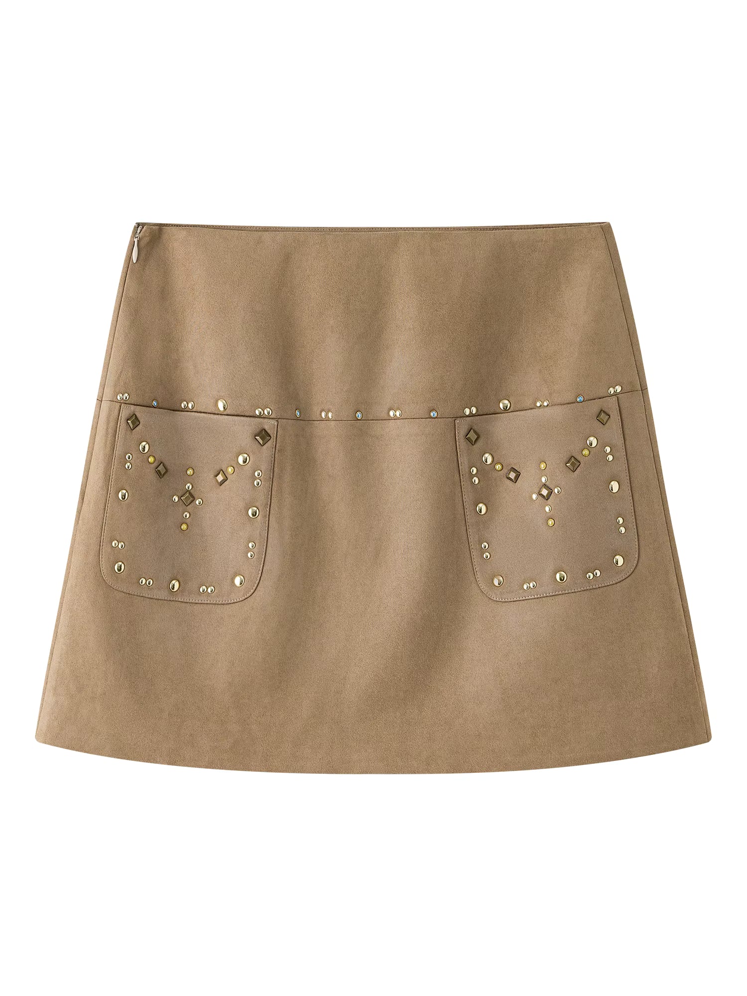 2025 New Women's Retro Style Rhinestone Faux Suede Leather Jacket Coat Winter Warm Pilot Bomber Jacket Vintage Outerwear