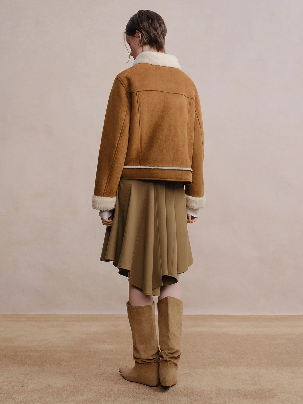 Irregular A-line Skirt 2025 Winter Skirt Women Vintage American Style Plaid Streetwear Leisure Mid-length Y2k