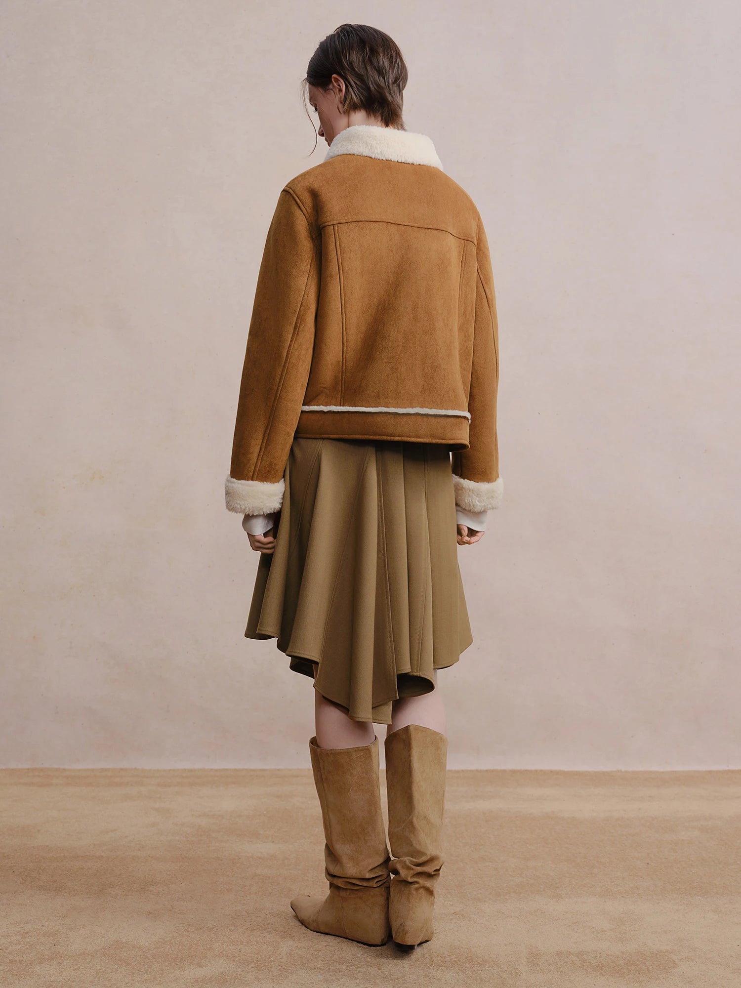 Irregular A-line Skirt 2025 Winter Skirt Women Vintage American Style Plaid Streetwear Leisure Mid-length Y2k