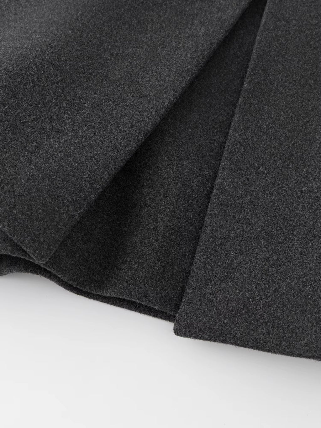 Asymmetrical Design Women's A-Line Skirt Pant Slit Hem Flattering High-Rise Shorts Winter 2025 New Arrival Chic Essentials