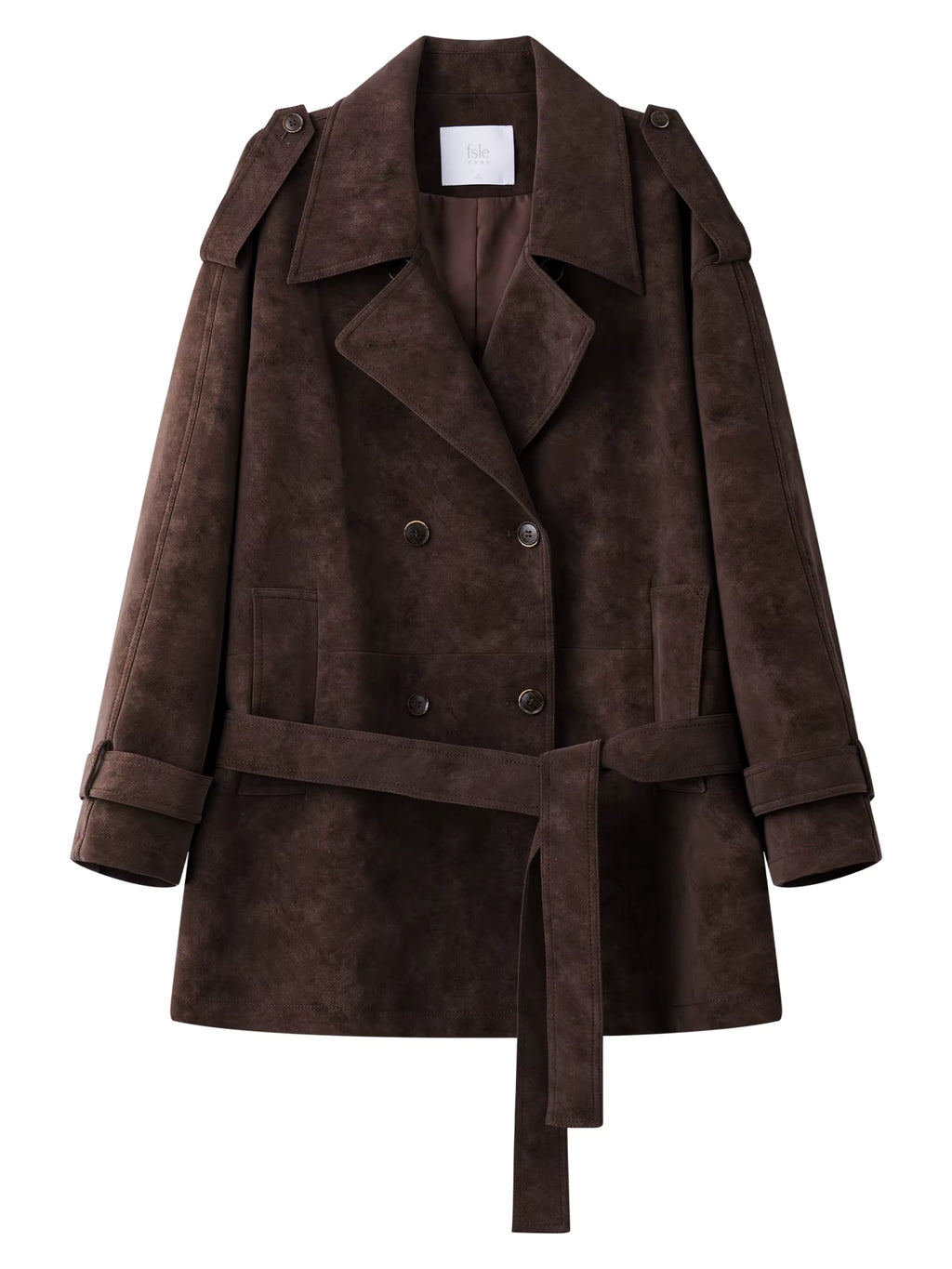 Retro Double-breasted Lapel Loose Leather Jacket for Women 2025 Winter New Casual Coffee-colored Jacket Loose Fit