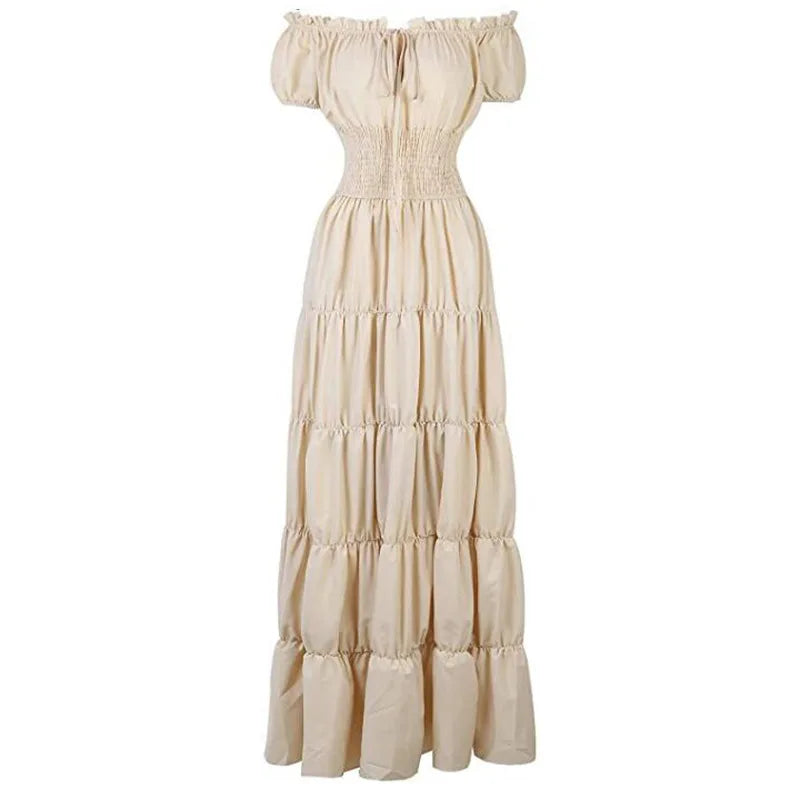Middle Ages Renaissance Women's Dress Stage Costume Halloween COS Role Play Retro clothing