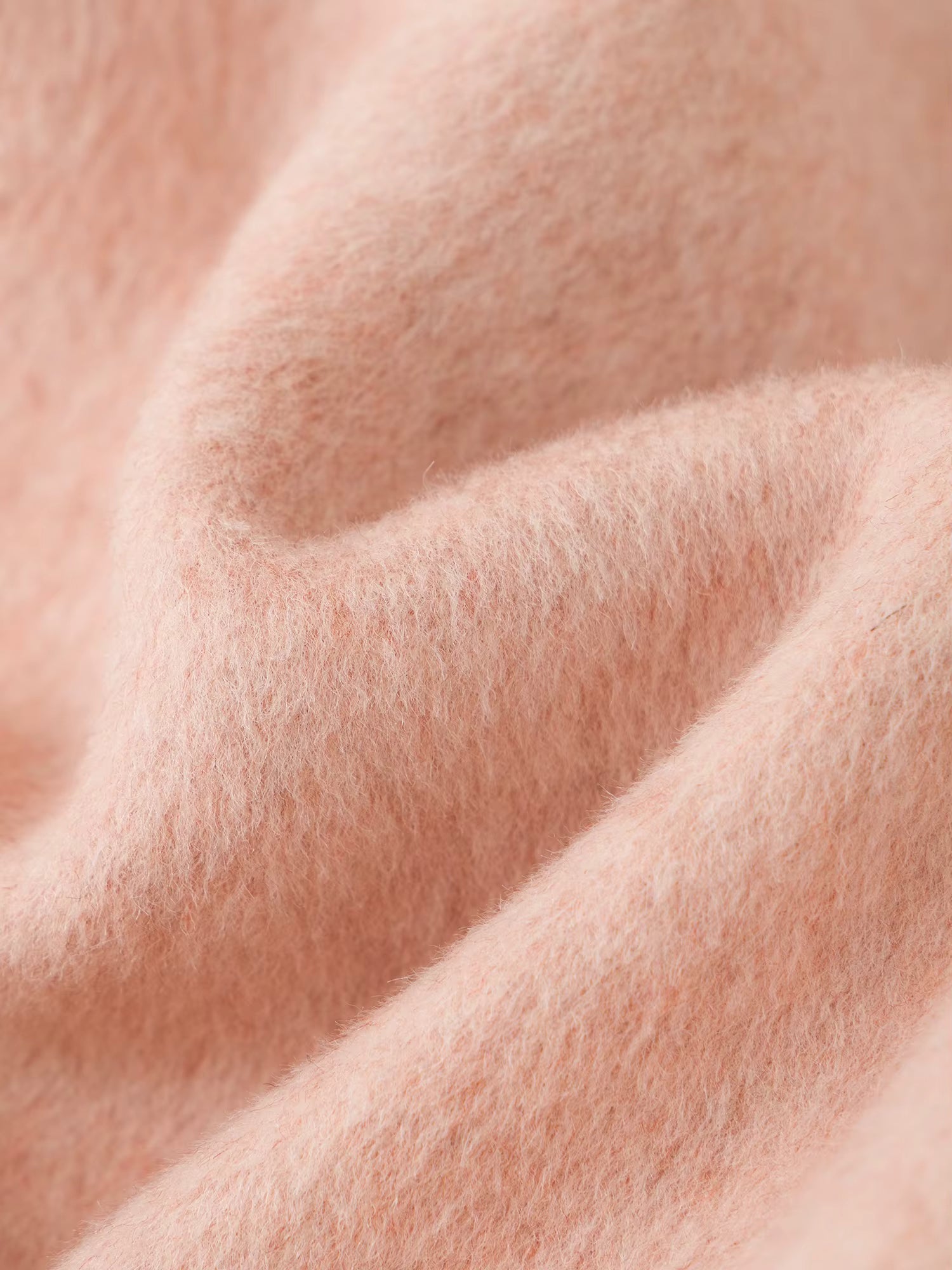 Wool 100% Double Breasted Stand Up Collar Double-sided Woolen Coat for Women's Autumn Winter 2025 New Woolen Coat