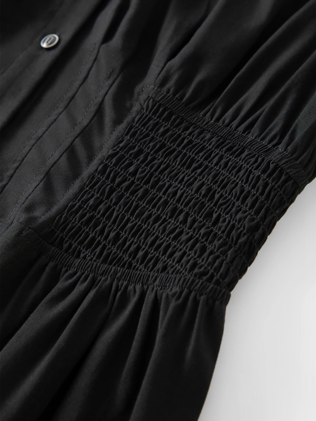 FSLE Tencel Linen Elegant Commuting French Audrey Hepburn Style Women's 2025 Summer Short Sleeve Little Black Dress
