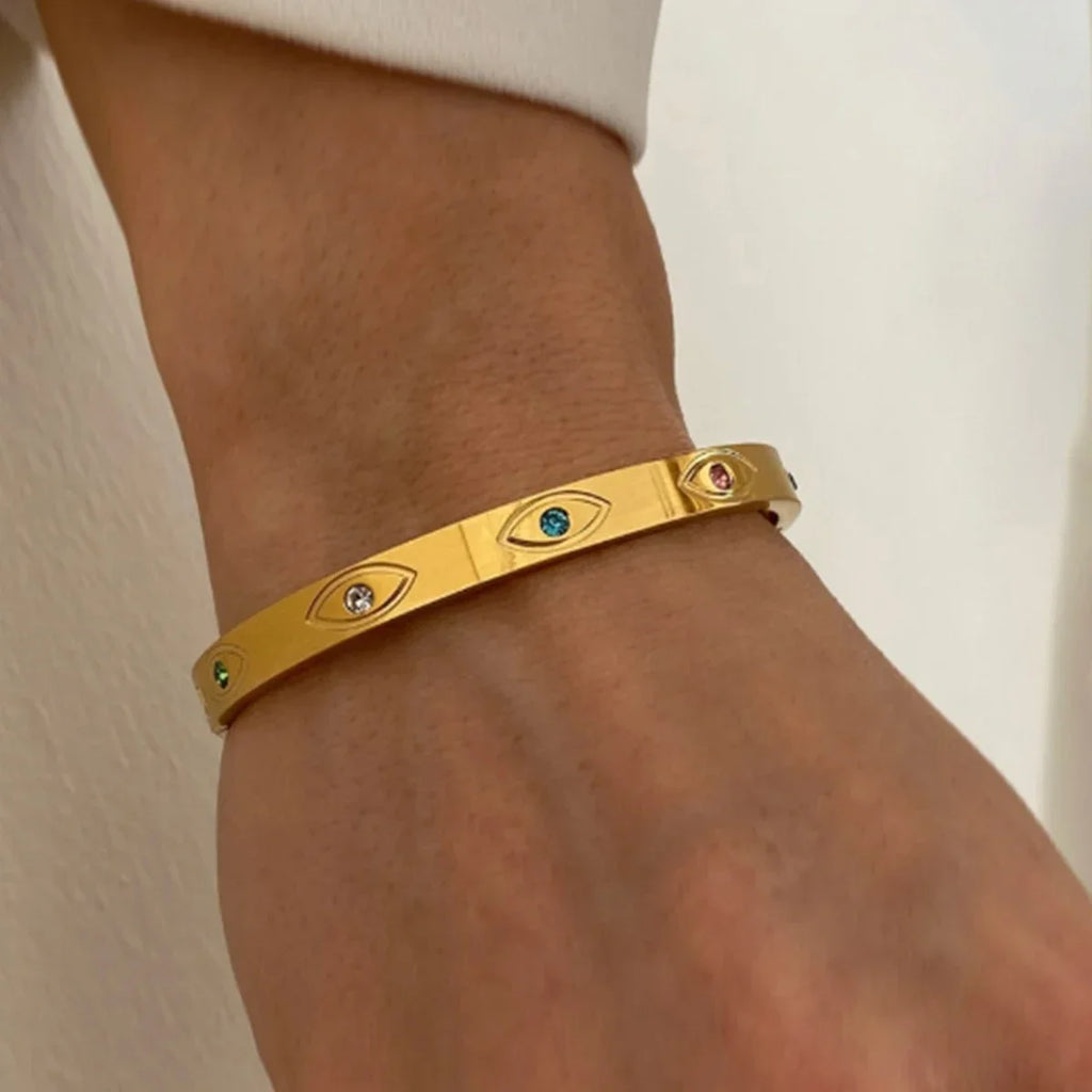 Stainless Steel Bracelet for Women Cuff Bracelets on Hand Couple Fashion Man Bangles Jewellery Accessories Gift