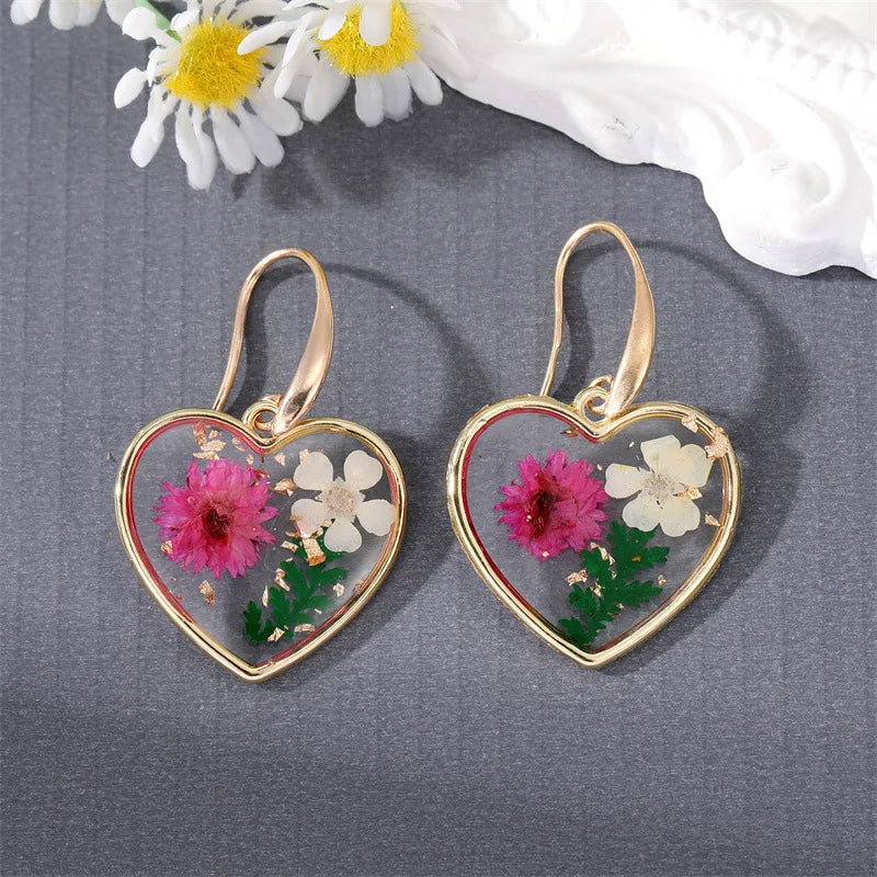 Makersland Floral Earrings Trendy Jewelry Accessories for Ladies Wholesale Fashion Jewellery Flower Butterfly Earrings for Women