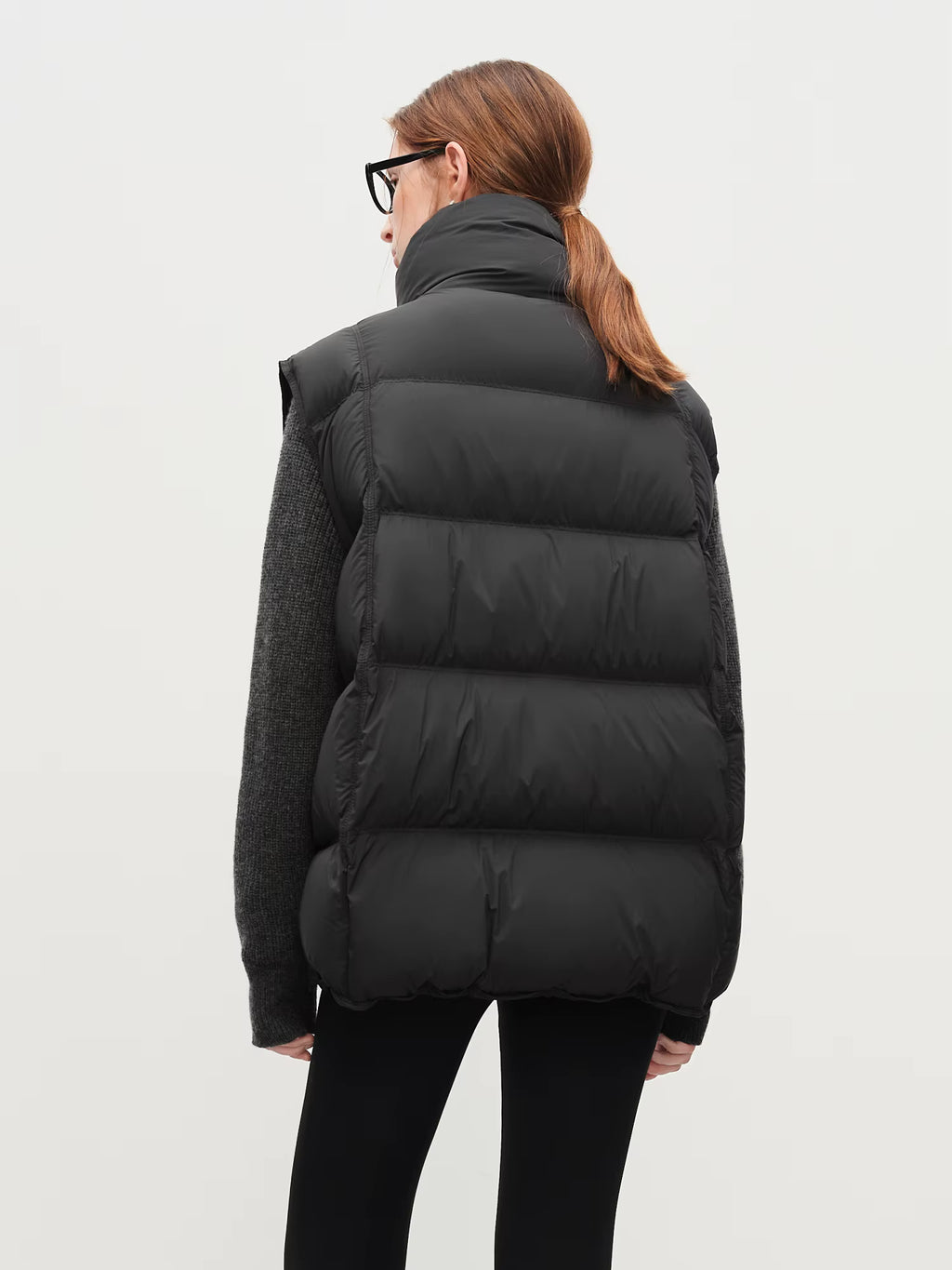 Winter 2025 Women's Korean Style Stand Collar Puffer Vest - Lightweight Down-Free Design Oversized Cloud-Like Fit Casual