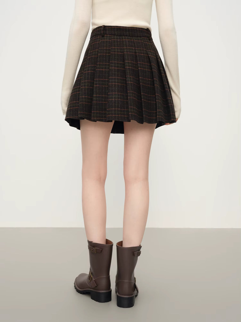 Stylish Detachable Sheepskin Collar Short Coat & Skirt Set for Women Winter 2025 New Arrival Jacket Coat and Skirts
